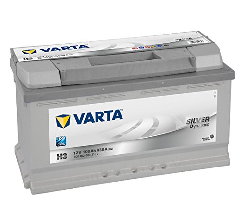 Varta 6004020833162 Autobatterie Silver Dynamic H3 12 V 100 Ah 830 A